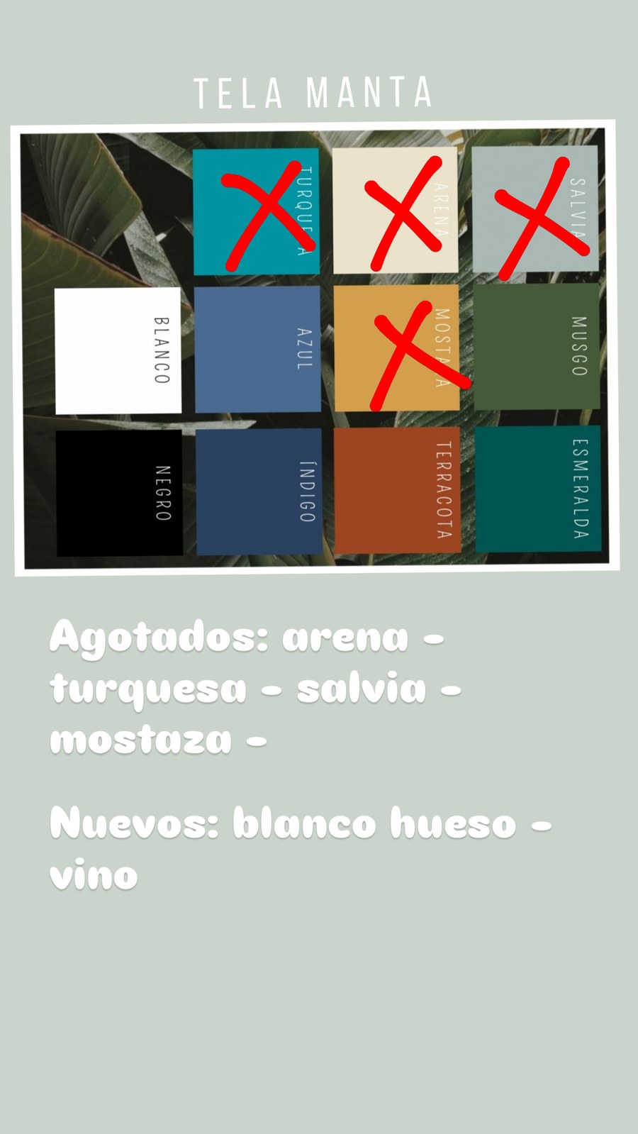 Paleta de colores